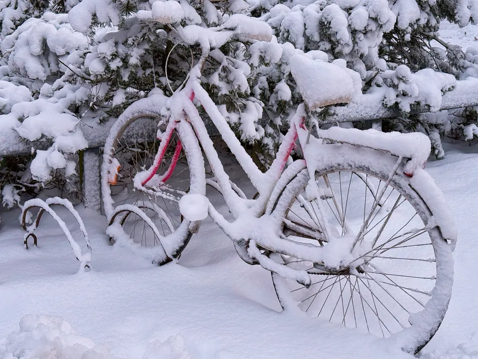 przechowywanie roweru zimą