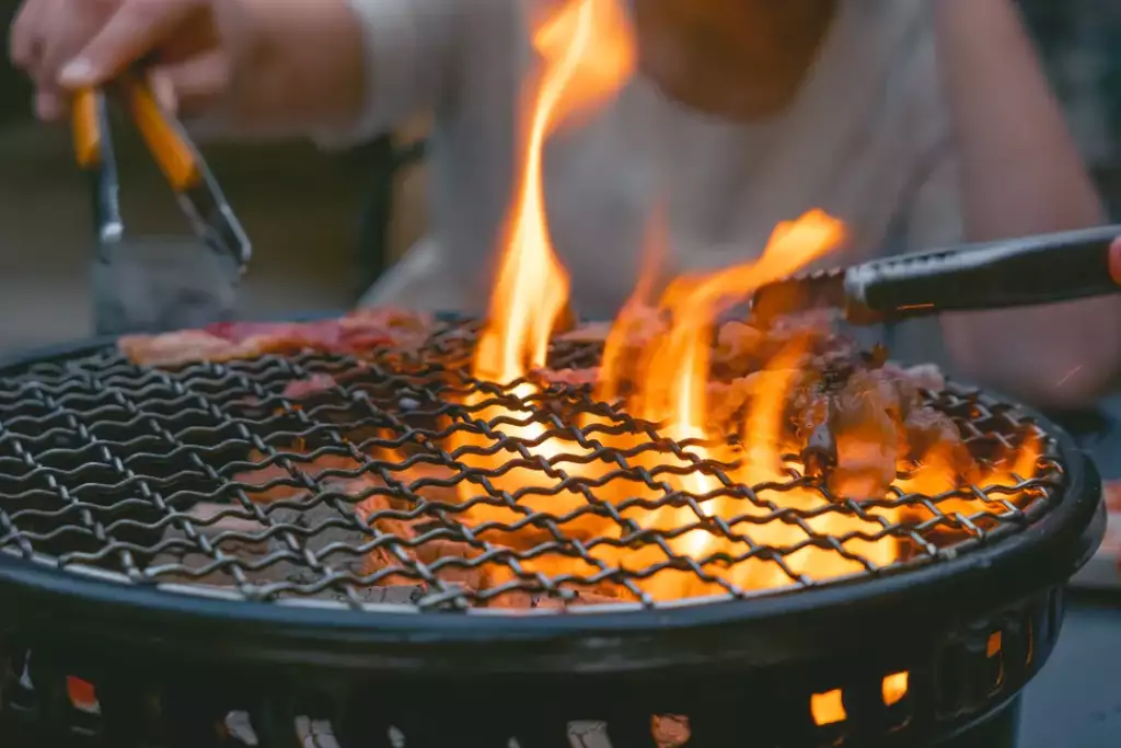 grill węglowy