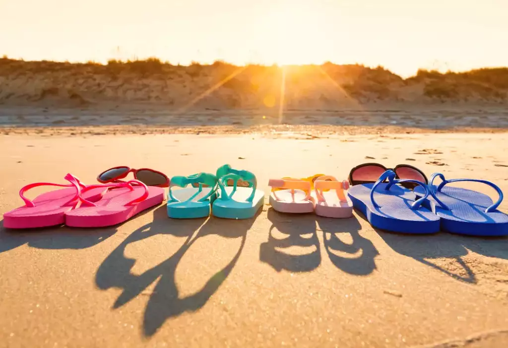 klapki na plaże
