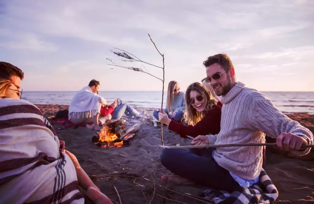 czy można grillować na plaży