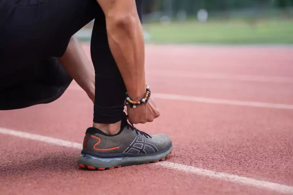 drop w butach do biegania