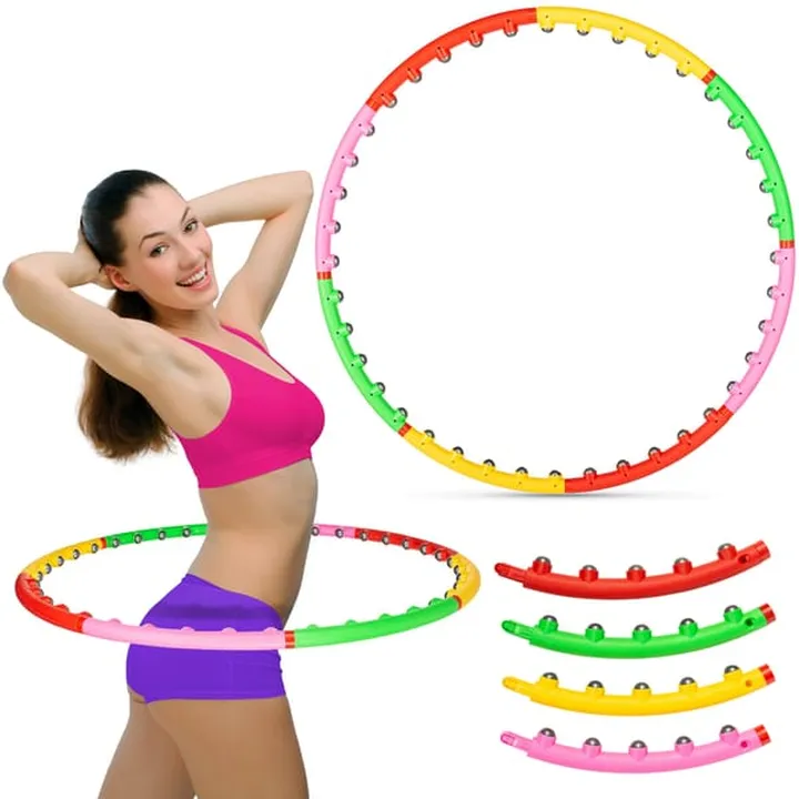 hula hop z masażerem