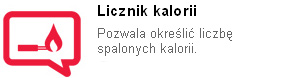 OwnCal to najdokładniejszy licznik spalonych kalorii na rynku. Pozwala określić liczbę kalorii spalonych podczas treningu w oparciu o Twoją masę ciała, wiek, wzrost, płeć, maksymalne tętno (HRmaks.) oraz intensywność treningu.